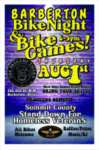 Barberton Bike Night & Bike Games from 6-9PM